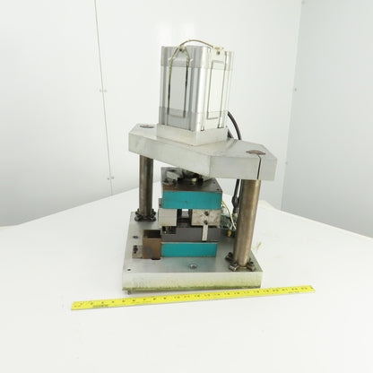Pneumatic Cylinder Actuated Punch Press Die Set /Shoe 8" FB x 6" W 5-1/4" Throat