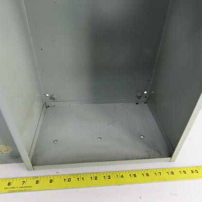 14" x 12" x 8" Lockable Electrical Enclosure Hinged Door No Key