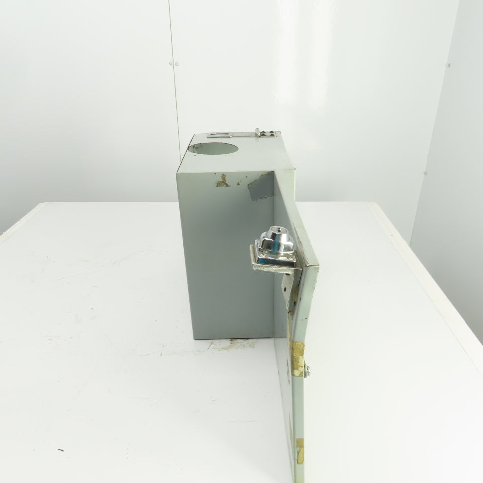 14" x 12" x 8" Lockable Electrical Enclosure Hinged Door No Key