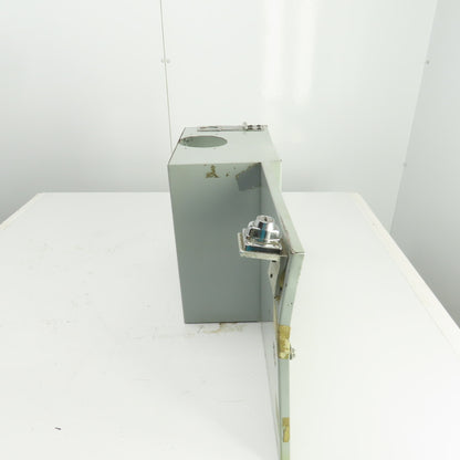 14" x 12" x 8" Lockable Electrical Enclosure Hinged Door No Key