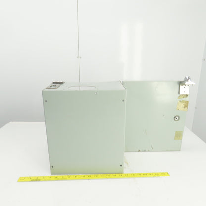 14" x 12" x 8" Lockable Electrical Enclosure Hinged Door No Key