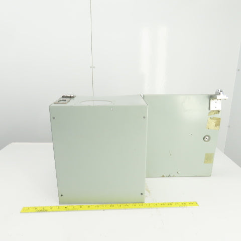 14" x 12" x 8" Lockable Electrical Enclosure Hinged Door No Key