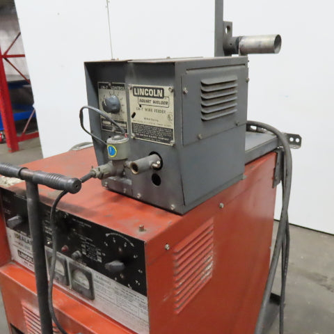 Lincoln R3S-325 IdealArc 325A 480V Squirt Welder 3Ph LN-7 Feeder Wheels Package
