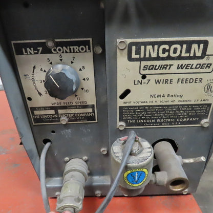 Lincoln R3S-325 IdealArc 325A 480V Squirt Welder 3Ph LN-7 Feeder Wheels Package
