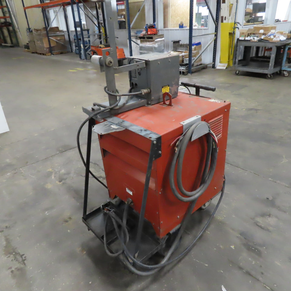 Lincoln R3S-325 IdealArc 325A 480V Squirt Welder 3Ph LN-7 Feeder Wheels Package