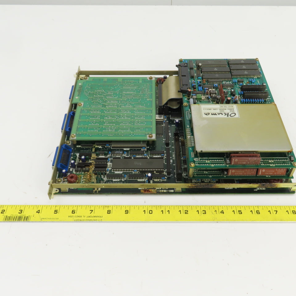 Okuma E4809-045-091-E Opus 5000II Main Board IIB Full Card W/4Mbit X 2 Memory