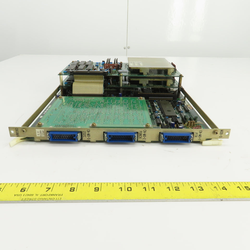 Okuma E4809-045-091-E Opus 5000II Main Board IIB Full Card W/4Mbit X 2 Memory