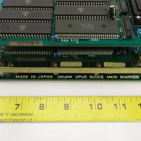 Okuma E4809-045-091-E Opus 5000II Main Board IIB Full Card W/4Mbit X 2 Memory