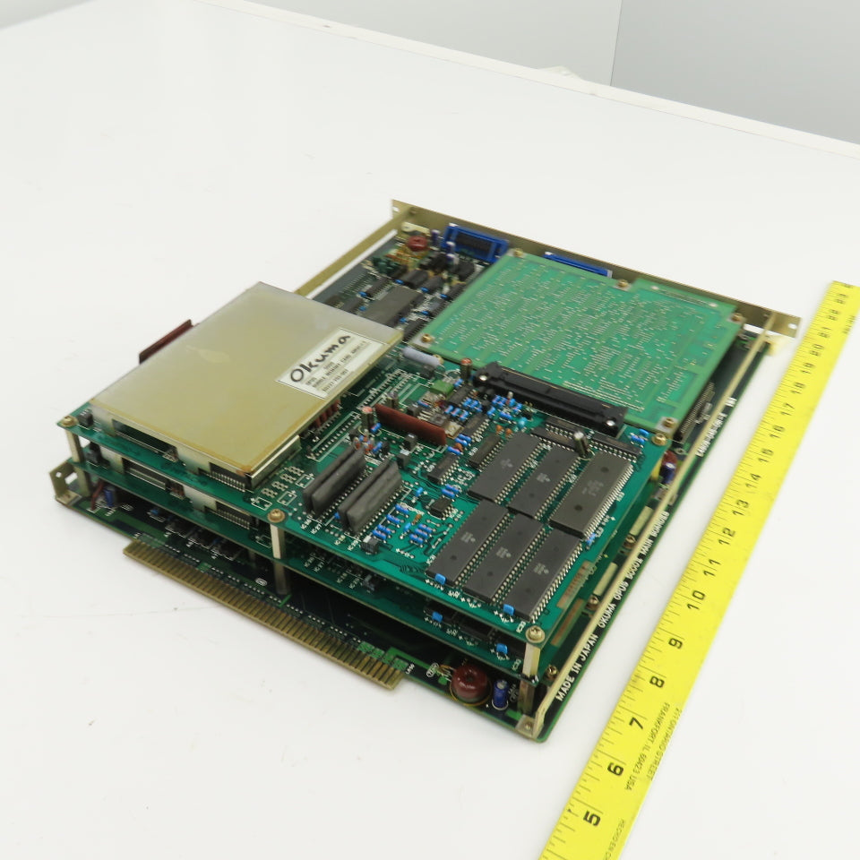 Okuma E4809-045-091-E Opus 5000II Main Board IIB Full Card W/4Mbit X 2 Memory