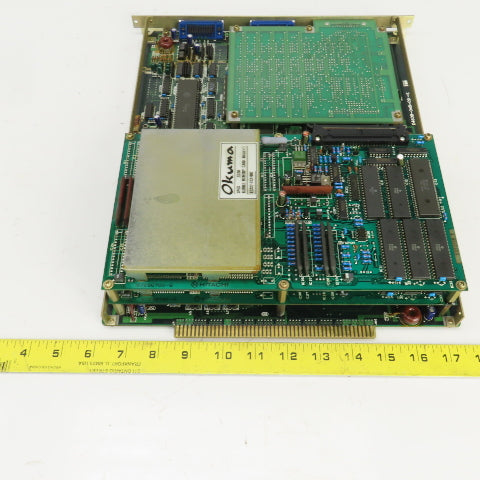 Okuma E4809-045-091-E Opus 5000II Main Board IIB Full Card W/4Mbit X 2 Memory
