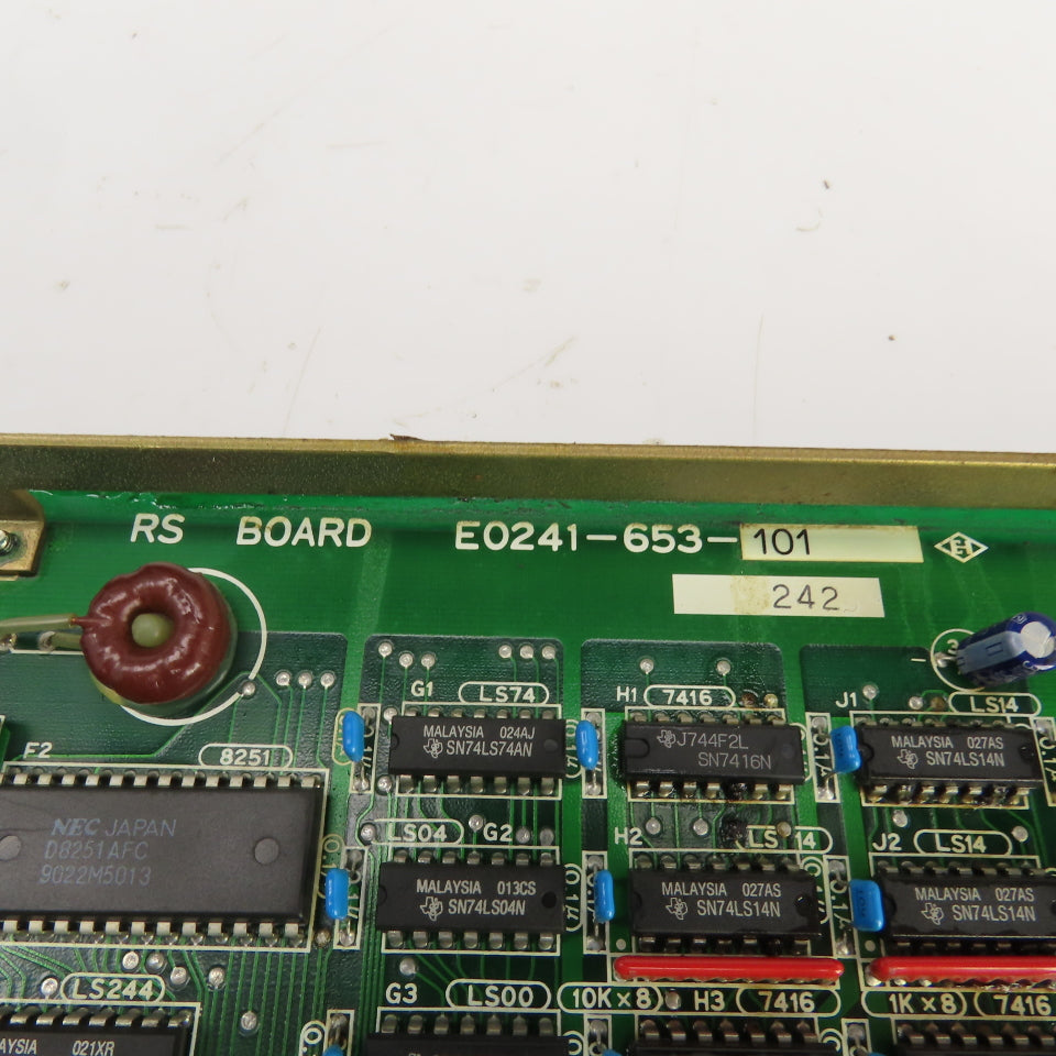 Okuma E0241-653-101 Opus 5000  RS Board
