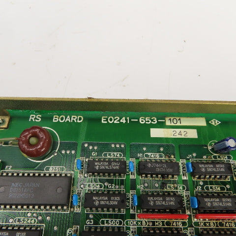 Okuma E0241-653-101 Opus 5000  RS Board
