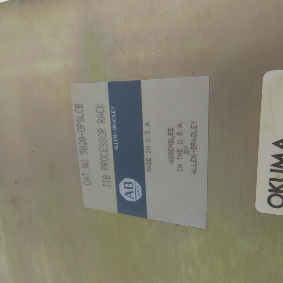Okuma E7191-090-002 8 Position CPU/IF Rack W/E4809-032-452-D