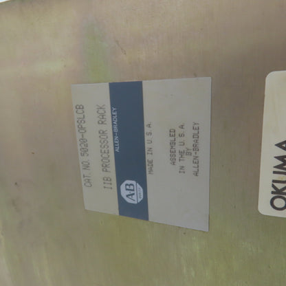 Okuma E7191-090-002 8 Position CPU/IF Rack W/E4809-032-452-D