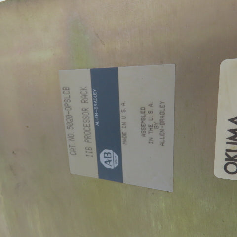 Okuma E7191-090-002 8 Position CPU/IF Rack W/E4809-032-452-D
