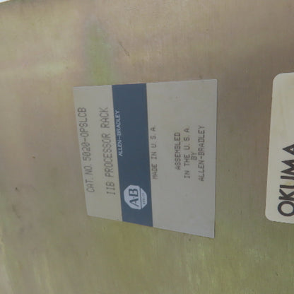 Okuma E7191-090-002 8 Position CPU/IF Rack W/E4809-032-452-D