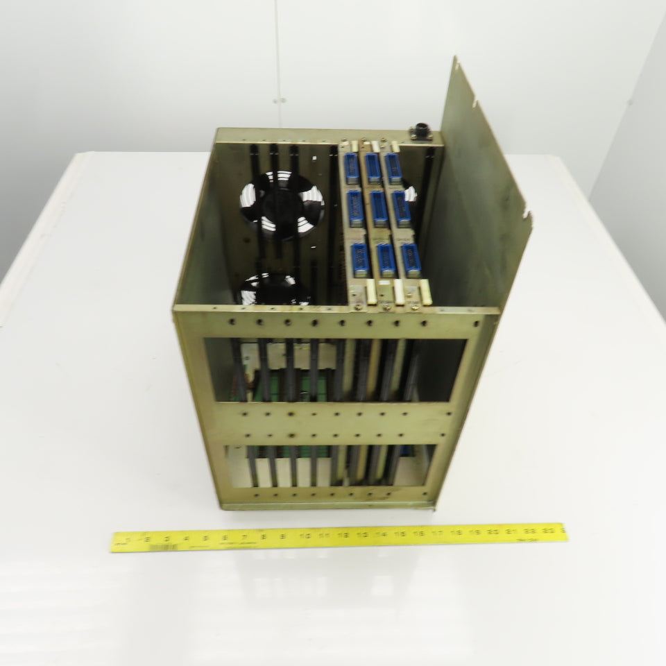 Okuma E7191-090-002 8 Position CPU/IF Rack W/E4809-032-452-D