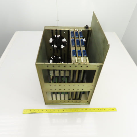 Okuma E7191-090-002 8 Position CPU/IF Rack W/E4809-032-452-D