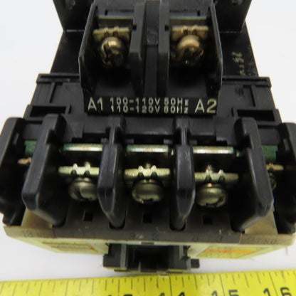 Fuji SC-5-1/ TK-5-1N Contactor 120V Coil W/Overload Relay 1.7-2.6A Trip Range