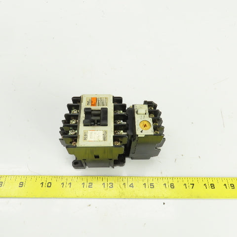 Fuji SC-5-1/ TK-5-1N Contactor 120V Coil W/Overload Relay 1.7-2.6A Trip Range