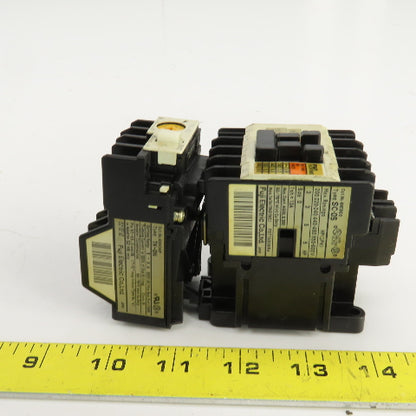 Fuji SC-05/ TK-0N Contactor 120V Coil W/Overload Relay 5-8A Trip Range