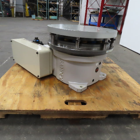 Sankyo 23AR Rotary Indexer 400VAC Servo 360° With Torque Limiter 555mm 22" Table