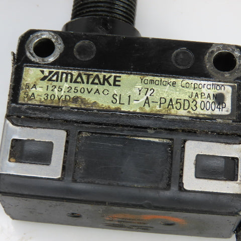 Yamatake SL1-A Roller Limit Switch 5-125A 250VAC Lot Of 5