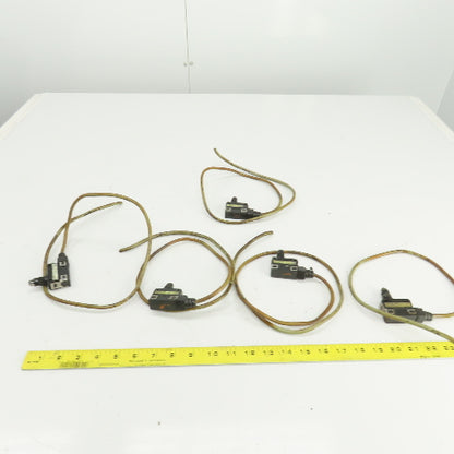Yamatake SL1-A Roller Limit Switch 5-125A 250VAC Lot Of 5