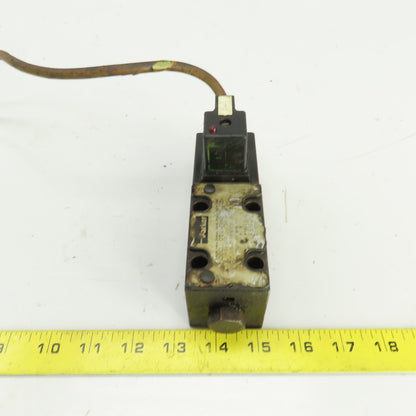 Parker D1VW Solenoid Operated Hydraulic Directional Control Valve 24VDC