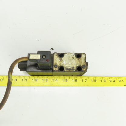 Parker D1VW Solenoid Operated Hydraulic Directional Control Valve 24VDC