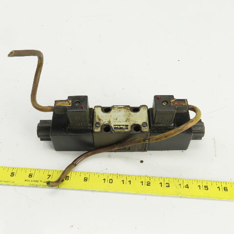 Parker D1VW4 Double Solenoid Operated Hydraulic Directional Control Valve 24VDC