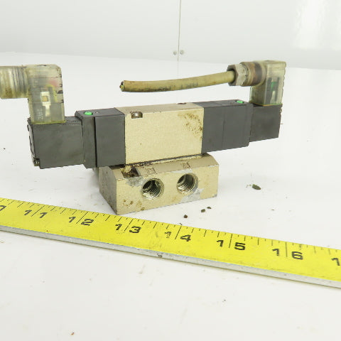CKD 4KB240-L 3 Port Pneumatic Solenoid Valve 0.2-0.7MPa 24VDC