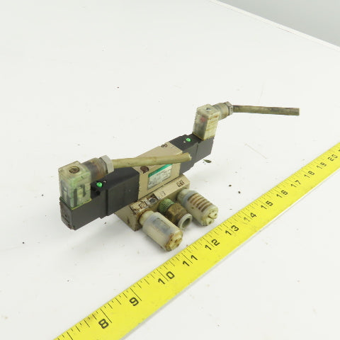 CKD 4KB240-L 3 Port Pneumatic Solenoid Valve 0.2-0.7MPa 24VDC
