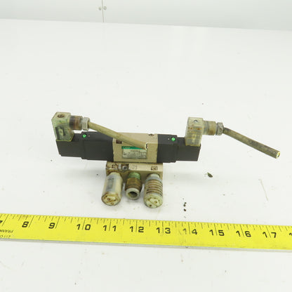 CKD 4KB240-L 3 Port Pneumatic Solenoid Valve 0.2-0.7MPa 24VDC