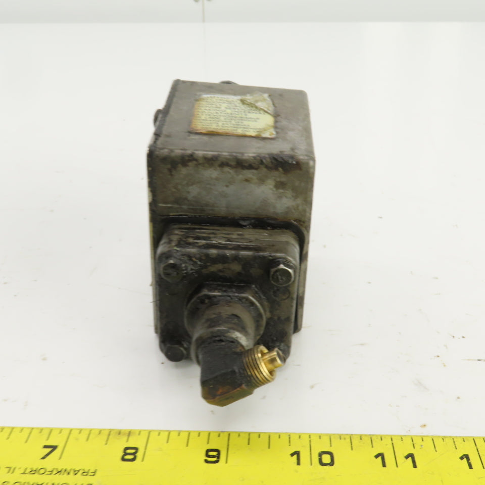 Barksdale E1H-H15 Adjustable Range Pressure Switch 5-15PSI 125-600VAC 6-250VDC