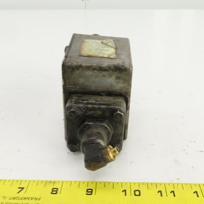 Barksdale E1H-H15 Adjustable Range Pressure Switch 5-15PSI 125-600VAC 6-250VDC