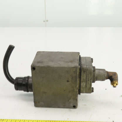 Barksdale E1H-H15 Adjustable Range Pressure Switch 5-15PSI 125-600VAC 6-250VDC