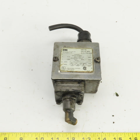 Barksdale E1H-H15 Adjustable Range Pressure Switch 5-15PSI 125-600VAC 6-250VDC