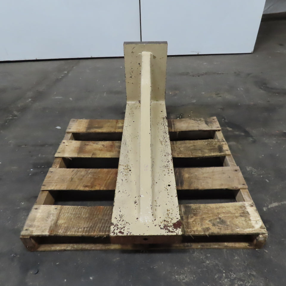 40" x 16-1/2" x 9-3/4" Wide Steel Angle Plate 90° Solid 2" Thick