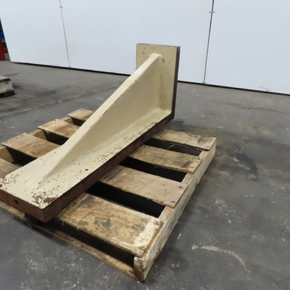 40" x 16-1/2" x 9-3/4" Wide Steel Angle Plate 90° Solid 2" Thick