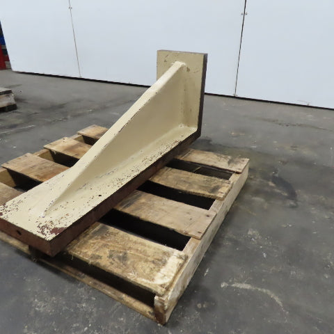 40" x 16-1/2" x 9-3/4" Wide Steel Angle Plate 90° Solid 2" Thick