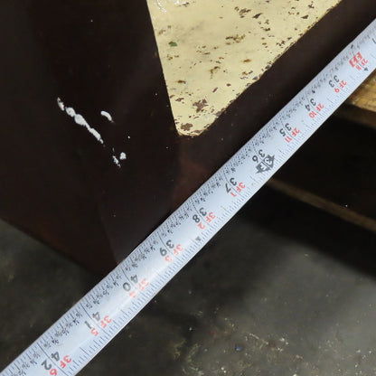 40" x 16-1/2" x 9-3/4" Wide Steel Angle Plate 90° Solid 2" Thick