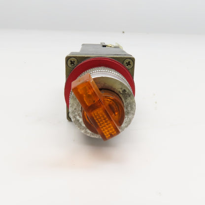 Allen Bradley 800MR-16HX2BS 120V 50/60Hz Illuminated 2 Position Selector Switch