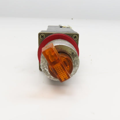 Allen Bradley 800MR-16HX2BS 120V 50/60Hz Illuminated 2 Position Selector Switch