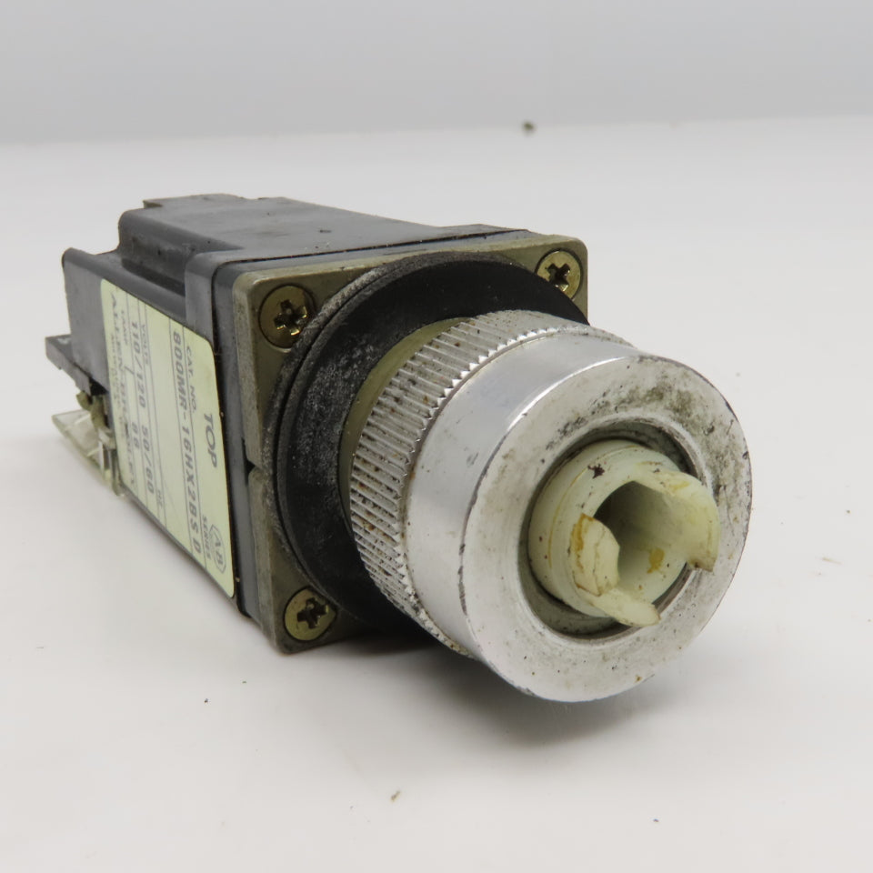 Allen Bradley 800MR-16HX2BS 120V 50/60Hz 2 Position Selector Switch