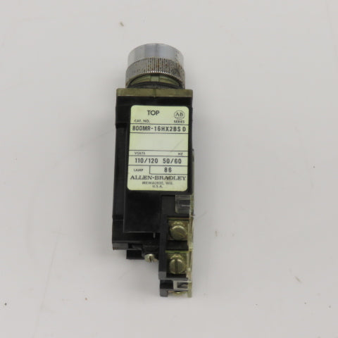 Allen Bradley 800MR-16HX2BS 120V 50/60Hz 2 Position Selector Switch
