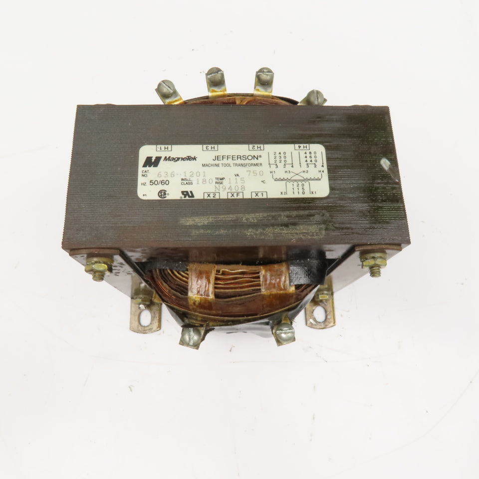 Magnetek 636-1201 Transformer 220-480V Pri 50/60Hz 750VA 110/120V Sec