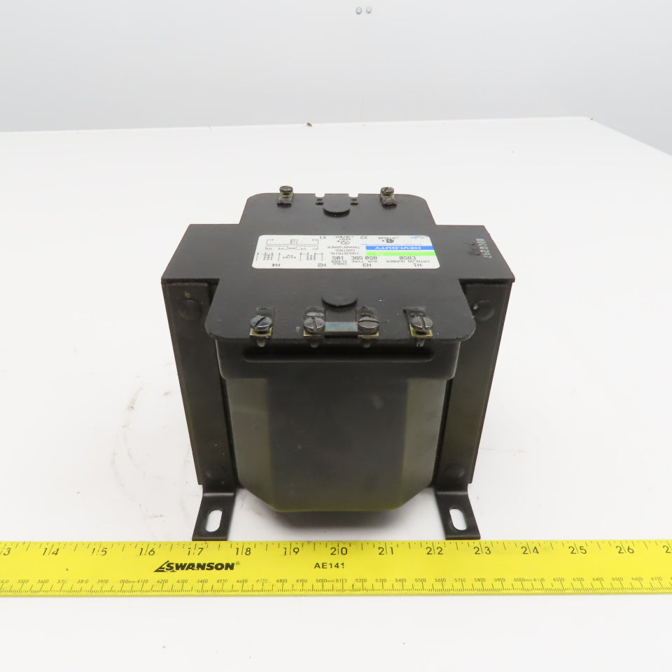 Hevi Duty E850 220-480V Pri 50/60Hz .850kVa 110-120V Sec Type SBE Tran ...