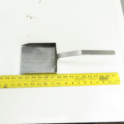 Custom Heavy Duty Steel Hand Shovel 5" Wide x 1" Sides x 6" Deep