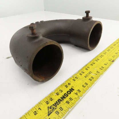4" ID 180° Return Bend Steel Pipe Hub x Hub